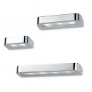 LED nástenné svietidlo Ideal lux TRIBE 2x3W LED LED - chróm