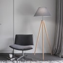stojaca lampa Ideal Lux Tridente PT1 1x60W E27 - luxusné retro