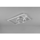 Trio R62182105 LED prisadené stropné svietidlo Verso 1x24,5W | 3000lm | 3000K - nastaviteľné, 3 fázové stmievanie, hliník