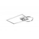 Trio R62182105 LED prisadené stropné svietidlo Verso 1x24,5W | 3000lm | 3000K - nastaviteľné, 3 fázové stmievanie, hliník