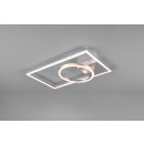 Trio R62182105 LED prisadené stropné svietidlo Verso 1x24,5W | 3000lm | 3000K - nastaviteľné, 3 fázové stmievanie, hliník