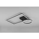 Trio R62182132 LED prisadené stropné svietidlo Verso 1x24,5W | 3000lm | 3000K - nastaviteľné, 3 fázové stmievanie, matná čierna