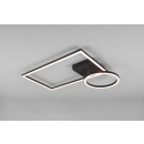 Trio R62182132 LED prisadené stropné svietidlo Verso 1x24,5W | 3000lm | 3000K - nastaviteľné, 3 fázové stmievanie, matná čierna
