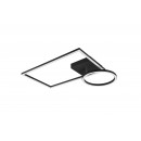Trio R62182132 LED prisadené stropné svietidlo Verso 1x24,5W | 3000lm | 3000K - nastaviteľné, 3 fázové stmievanie, matná čierna
