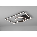 Trio R62182132 LED prisadené stropné svietidlo Verso 1x24,5W | 3000lm | 3000K - nastaviteľné, 3 fázové stmievanie, matná čierna