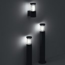 Ideal Lux 026961 vonkajšia lampa tronco 1x60W | E27 | IP44 - šedá