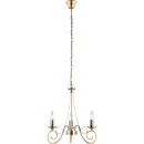 Globo 69003-3 závesné stropné svietidlo Truncatus 3x40W | E14 - mosadz