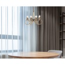 Globo 69003-8 závesné stropné svietidlo Truncatus 8x40W | E14 - mosadz