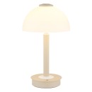 Globo 21953SA LED stolná lampička ULDIN  | 7W integrovaný LED zdroj | 255lm | 3000K | vypínač