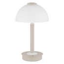 Globo 21953SA LED stolná lampička ULDIN  | 7W integrovaný LED zdroj | 255lm | 3000K | vypínač