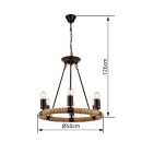 Globo 69029-6 závesné stropné svietidlo Ulleu 6x60W | E27