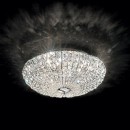 závesné svietidlo - luster Ideal lux VIRGIN 5x40W G9 - chróm
