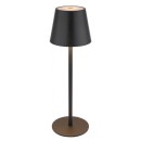 Globo 58488B LED stolná lampička VANNIE | 3W integrovaný LED zdroj | 200lm | 3000/4000/5500K | vypínač
