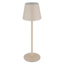 Globo 58488S LED stolná lampička VANNIE | 3W integrovaný LED zdroj | 200lm | 3000/4000/5500K | vypínač