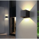 Immax 08510L LED vonkajšie nástenné svietidlo DICE | 6W integrovaný LED zdroj | 340lm