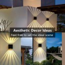 Immax 08503L LED vonkajšie nástenné svietidlo EFFECT  integrovaný LED zdroj