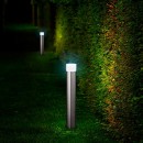 Ideal Lux 010892 vonkajšie stojacie lampa Venus 1x28W | GU10 | IP44 - nerez