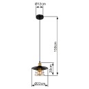 Globo 15086BH závesný luster Viejo 1x60W | E27