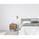 Italux 5906630853793 LED bodové nástenné svietidlo Cali | 2.5W integrovaný LED zdroj | 3000K | vypínač | zlatá