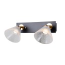 Italux WL-34393-2-BK-HBR LED bodové stropné svietidlo Orella | 8W LED | 466lm | 3000K