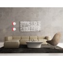 Italux WL-37482-ROSE nástenné svietidlo Nauti G9