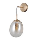 Italux WL-40825-1-GD nástenné svietidlo Meolo E14