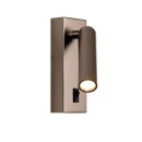Italux WL-46376-1-CF LED bodové nástenné svietidlo Nova | 3W LED | 153lm | 3000K