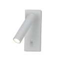 Italux WL-46376-1-WH LED bodové nástenné svietidlo Nova | 3W LED | 153lm | 3000K