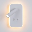 Italux WL-83957-1-WH LED bodové nástenné svietidlo Doria | 8W LED | 559lm | 3000K