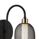 Italux WL-84283-1-BK LED nástenné svietidlo Marco | 6W LED | 310lm | 3000K