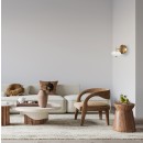 Italux WL-8545-1-BK-GD LED nástenné svietidlo Nico | 5W integrovaný LED zdroj | 3000K | zlatá | čierna | biela