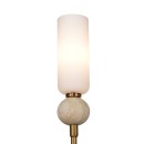 Italux WL-95331-1-BRSS nástenné svietidlo Santos G9