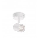 WiZ 8719514551756 LED stropné bodové svietidlo Imageo 1x5w | GU10 | 345lm | 2700-6500K - stmievateľné, biela