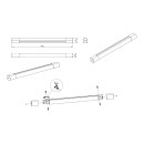 Zuma Line 003064-028269 LED nástenné svietidlo PARKS integrovaný LED zdroj
