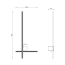 Zuma Line 003064-030964 LED nástenné svietidlo MILL integrovaný LED zdroj