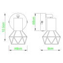 Globo 54802S-1AB nástenná lampa Xara I 1x40W | E14