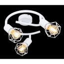 Globo 54802W-3 prisadené stropné svietidlo Xara 3x40W | E14 - biela