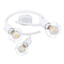 Globo 54802W-3 prisadené stropné svietidlo Xara 3x40W | E14 - biela