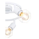 Globo 54802W-3 prisadené stropné svietidlo Xara 3x40W | E14 - biela