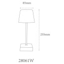 Globo XAYDEN 28061W LED stolná lampička | 2W LED | 100lm