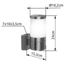 Globo 32014 vonkajšie nástenné svietidlo Xeloo 1x60W | E27 | IP44