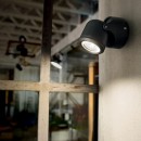 Ideal Lux 129488 vonkajšia nástenná bodová lampa Xenon 1x28W | GU10 | IP44 - biela