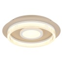Globo 48046D1 LED prisadené stropné svietidlo ZARA  | 24W integrovaný LED zdroj | 1240lm | 3000K