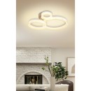 Globo 48046D4 LED prisadené stropné svietidlo ZARA  | 24W integrovaný LED zdroj | 2000lm | 3000K