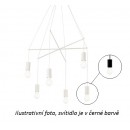 Ideal Lux 158815 závesné stropné svietidlo Pop Nero 6x60W | E27 - čierne