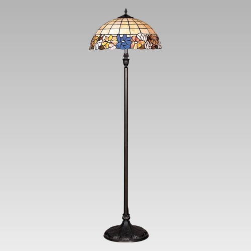 Prezent 92000145 stojaca lampa Tiffany 2x60W | E27