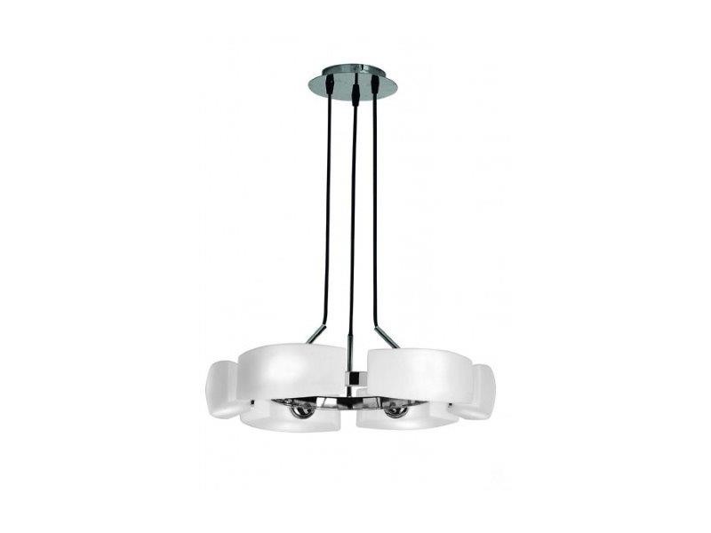 Azzardo AZ0123 závesné stropné svietidlo Fiona 6 6x40W | G9 | IP20 - biela