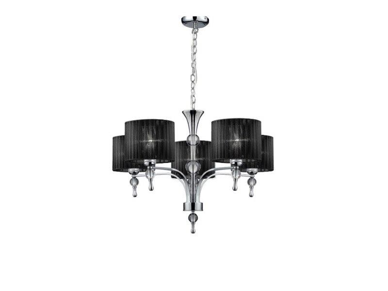Azzardo AZ0499 závesný luster Impress 5 5x50W | E27 | IP20 - čierna