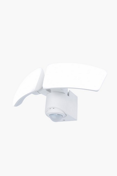 Lutec 7635605331 LED vonkajšie nástenné svietidlo Artica s pohybovým čidlom1x14,5W | 1200lm | 2700-6500K | IP44 - biela