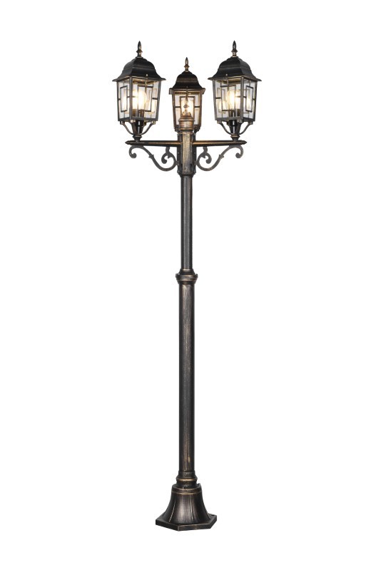 Trio T405960328 záhradný stĺpik VOLTURNO E27